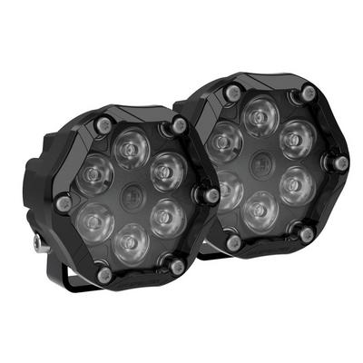 JW Speaker Trail 6 Sport 3.7" Round LED Off Road Light Pods - 0555353